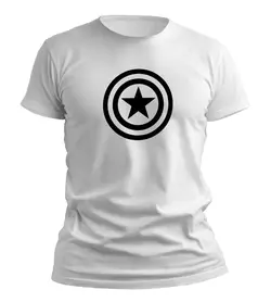 تیشرت کاپیتان آمریکا (Captain America) طرح ستاره