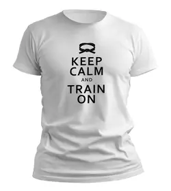 تیشرت کیوکوشین (Kyokushin) طرح آرام باش و تمرین کن (KEEP CALM AND TRAIN ON)