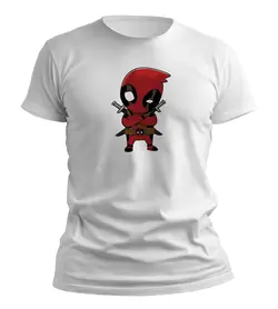 تیشرت ددپول (Dead pool) طرح ددپول کوچولو
