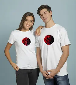 تیشرت ددپول (Dead pool) طرح لباس قرمز