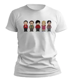 تیشرت بیگ بنگ تئوری (Big Bang Theory) طرح دوستان