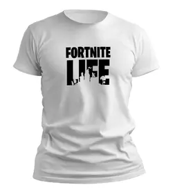تیشرت فورت نایت (Fortnite) طرح زندگی فورتنایتی (FORTNITE LIFE)