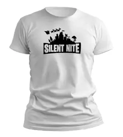 تیشرت فورت نایت (Fortnite) طرح سکوت نایت (SILENT NITE)