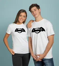 تیشرت Batman and Superman (بتمن و سوپرمن) طرح خفاش