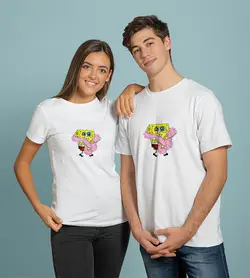 تیشرت Spong bob (باب اسفنجی) طرح باب اسفنجی گوگولی