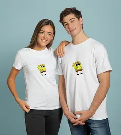 تیشرت Spong bob (باب اسفنجی) طرح باب اسفنجی متعجب