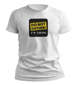 تیشرت برنامه نویسی (Programmer) طرح DO NOT DISTURB (مزاحم نشوید)