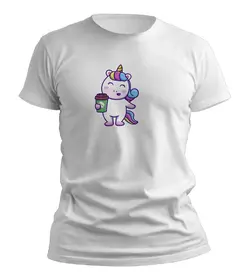 تیشرت یونیکورن(Unicorn) و کافی (coffee)