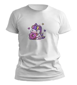 تیشرت یونیکورن(Unicorn) گوگولی و دونات