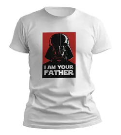 تیشرت استاروارز مدل من پدرت هستم(StarWars)