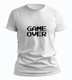 تیشرت گیم اور (GAME OVER)