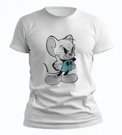 تیشرت تلفیق میکی موس (Mickey Mouse) و جری (Jerry)