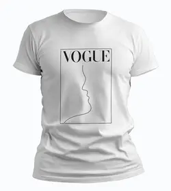 تیشرت مینیمال VOGUE