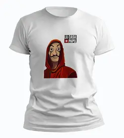 تیشرت شخصیت اصلی سریال مانی هیست (Money Heist) La casa de papel