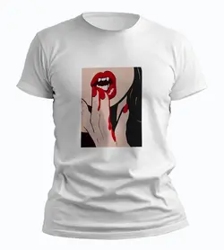 تیشرت دختر زخمی