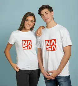 تیشرت ناسا نارنجی (Nasa)