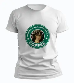 تیشرت استارباکس زنانه قاجار(Woman Gajar Bucks)