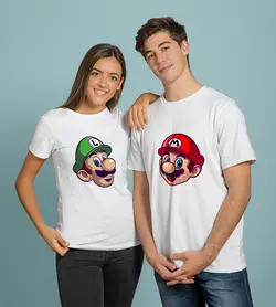 تیشرت ست بازی قارچ خور(Super mario)