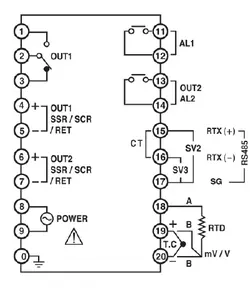 خرید ترموستات دیجیتال کنترل دما دیجیتال NX2