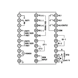 ترموستات کنترلر دما دیجیتال هانیانگ 00-PX9