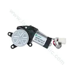 موتور دی سی گیربکس دار حلزونی ZKYR-361(24V 110RPM)