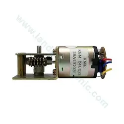 موتور دی سی گیربکس دار حلزونی KGM-24CGZE (24V 370RPM)
