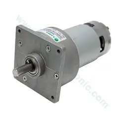 موتور دی سی گیربکس دار ZGA60FM(12V 500RPM)