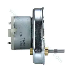 موتور دی سی گیربکس دار  520DC  (12V 2.5RPM)