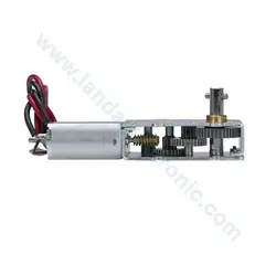 موتور دی سی گیربکس حلزونی DM-51SW180 - لاندا الکترونیک