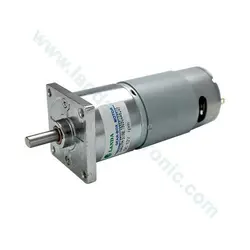 موتور دی سی گیربکس دار ZGA37FH <BR>(12V 100RPM) - لاندا الکترونیک
