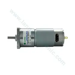 موتور دی سی گیربکس دار ZGA37FH <BR>(12V 100RPM) - لاندا الکترونیک