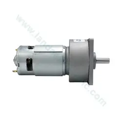موتور دی سی گیربکس دار ZGA60FM<br>(12V 500RPM) - لاندا الکترونیک