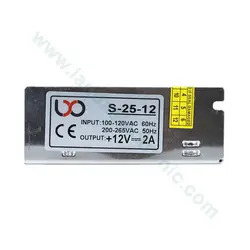 منبع تغذیه سوئیچینگ دی سی <br>(12V 2A) لاندا - لاندا الکترونیک