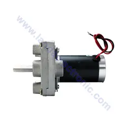 موتور دی سی گیربکس دار ZGB102FEE <br>(12V 4RPM) - لاندا الکترونیک