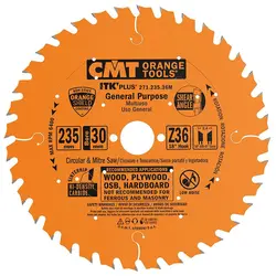 تیغ اره چوب بر روکش سرامیک 36*23/5 سی ام تی 271.235.36m