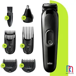 ست ماشین اصلاح موی صورت و بدن براون MGK-3220