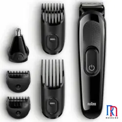 ست ماشین اصلاح موی صورت و بدن براون MGK-3220