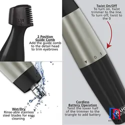 موزن گوش و بینی وال 5560 Wahle Nose and Ear Trimmer - Rokhino