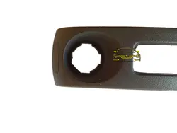 کنسول فابریک تندر90 زیر ترمز دستی (قطعه انتهایی کنسول وسط ال90) وارداتی کد3476 | رنوشاپ