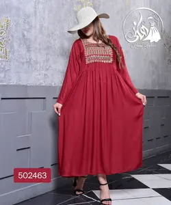 پیراهن سوزن دوزی هندی