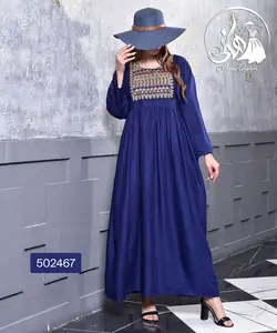 پیراهن سوزن دوزی هندی