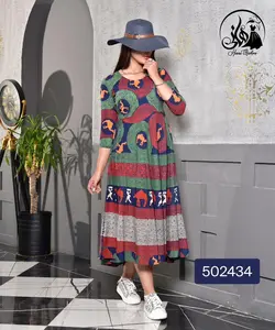 سارافون کتان طرح لنگی هندی