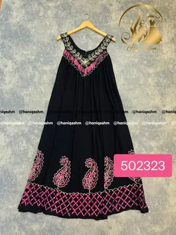 پیراهن نخی کریشه هندی