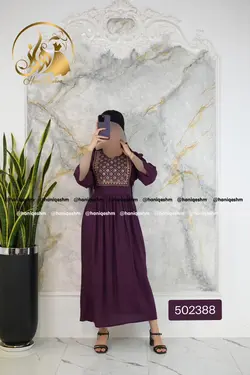 پیراهن سوزندوزی هندی