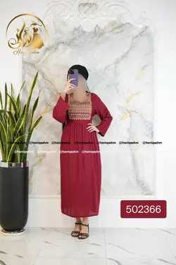 پیراهن سوزن دوزی هندی