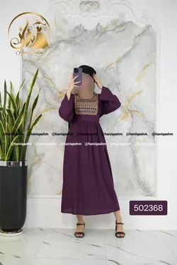 پیراهن سوزن دوزی هندی