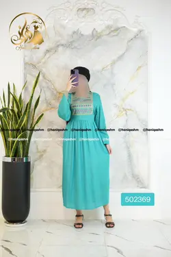 پیراهن سوزن دوزی هندی