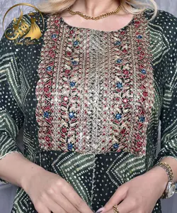 پیراهن انارکالی هندی