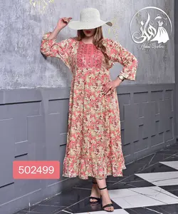 پیراهن انارکالی هندی