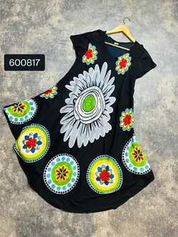 سارافون نخی هندی طرح گل